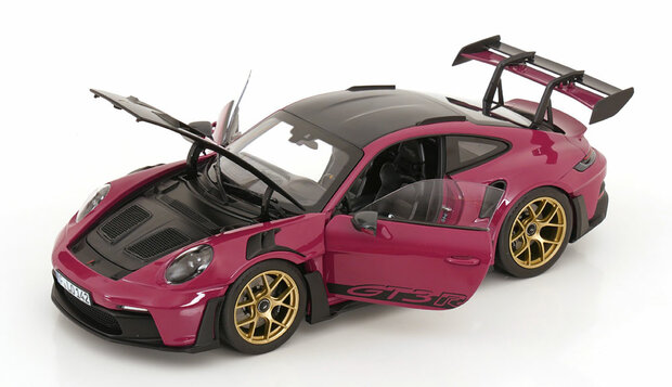 Norev 1:18 Porsche 911 GT3 RS w/Weissach Pack 2022 Ruby Star
