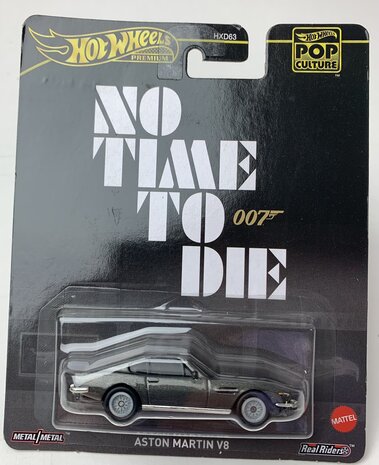 Hotwheels 1:64 Aston Martin V8 - No Time to Die - grey metallic