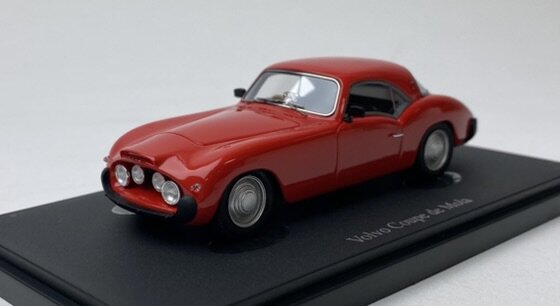 Autocult 1:43 Volvo Coupe De Mola rood ( Bel / Swe 1961)