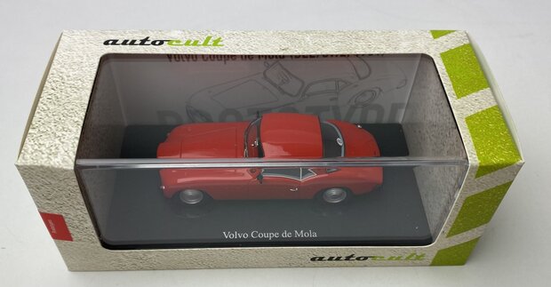 Autocult 1:43 Volvo Coupe De Mola rood ( Bel / Swe 1961)