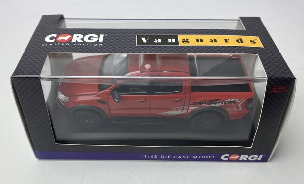 Vanguards 1:43 Ford Ranger Raptor X SE Red