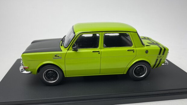 Whitebox 1:24 Simca 1000 Rallye 2 groen 1970 in windowbox
