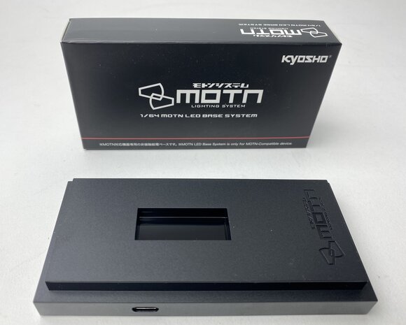 Kyosho 1:64 MOTN Led Base System, geschik voor Kyosho modellen 1/64 met Led