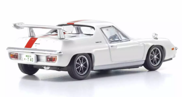Kyosho 1:64 Lotus Europa White - Circuit Wolf in blisterverpakking