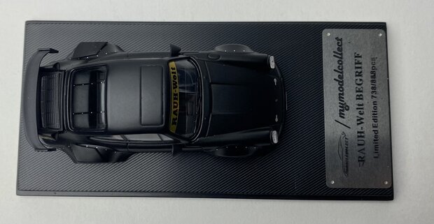 My Model Collect 1:64 Porsche RWB, matte black