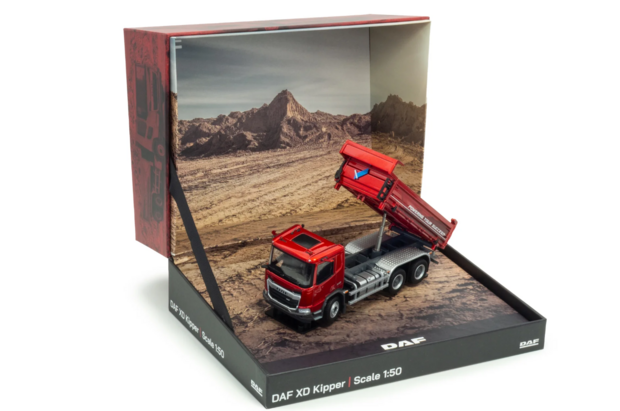 Holland Oto 1:50 DAF XD Kipper Rouge Flamme - Powering Your Success