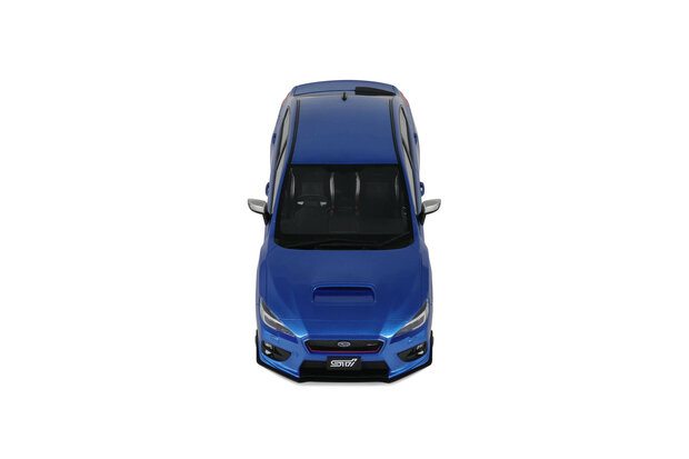 Otto Mobile 1:18 Subaru WRX Sti S207 WR Blue Pearl 2015 RHD. Verwacht eind week 44