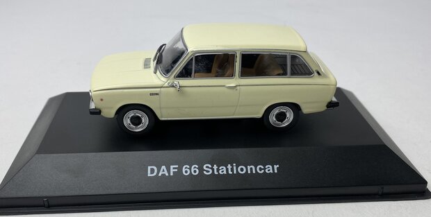 Lagamo Miniature 1:43 DAF 66 1100 Stationcar ( Combi ) wit - limited 500 pcs in windowbox