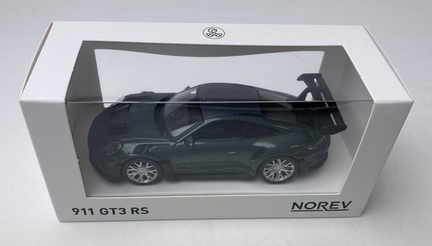 Norev 1:43 Porsche 911 GT3 RS 2022 Malachite Green metallic/ Black Jet-car