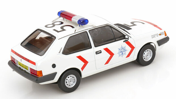 Triple9 1:18 Volvo 343, 1982 - Politie Nederland. Binnenkort leverbaar - voorbestellen,