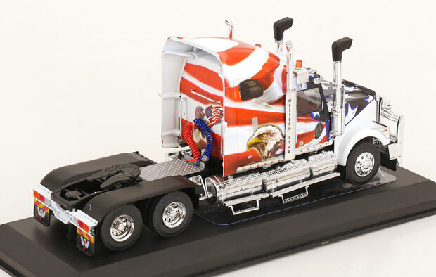 Atlas 1:43 Western Star 4900 Truck *American Eagle*, white/red/blue 2015