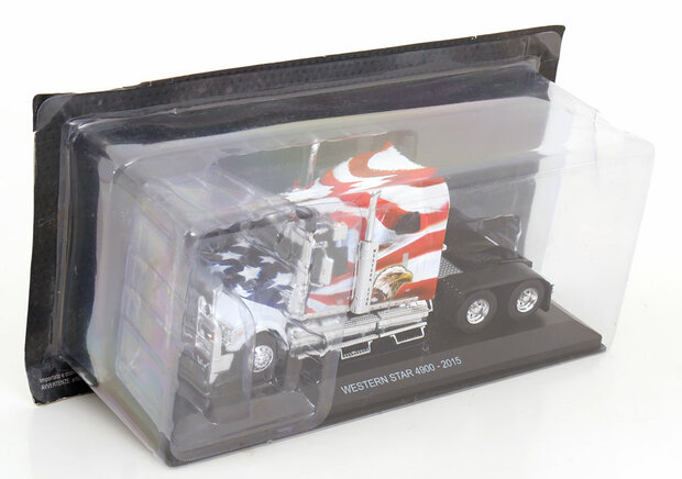 Atlas 1:43 Western Star 4900 Truck *American Eagle*, white/red/blue 2015