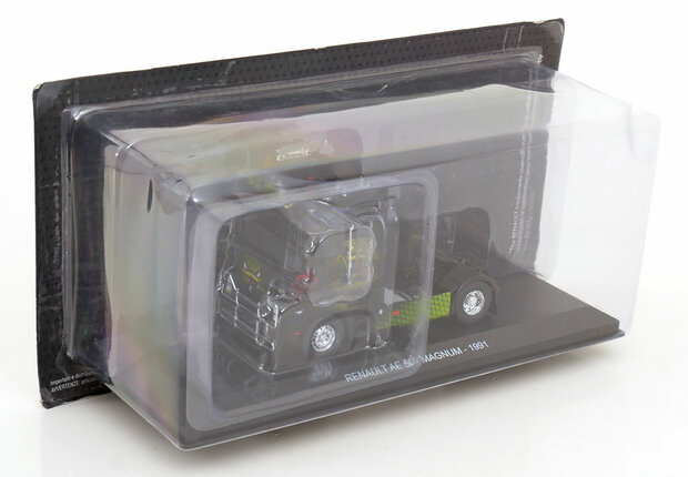 Atlas 1:43 Renault AE 500 Magnum Truck *Green Mamba*, black/green 1991 - Trekker