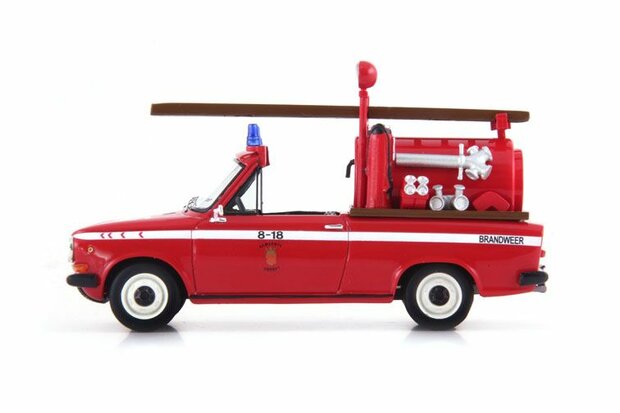 Autocult 1:43 DAF 46 Brandweer (NL), Limited 333 pcs - Resin model incl. vitrine
