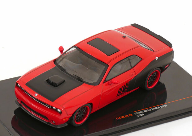 IXO 1:43 Dodge Challenger SRT8 Hemi 2009 rood