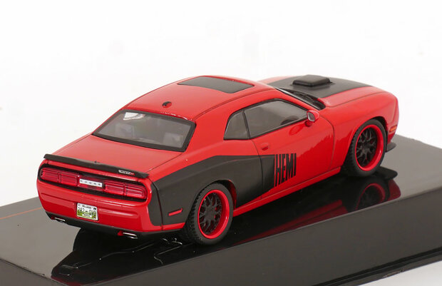 IXO 1:43 Dodge Challenger SRT8 Hemi 2009 rood