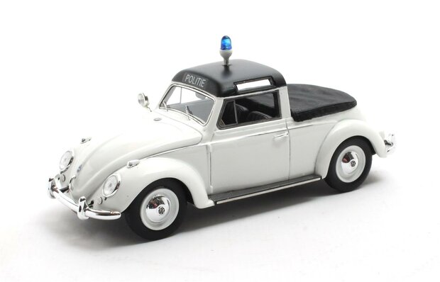 Matrix 1:43 Volkswagen Beetle kuip coach politie Den Haag met tonneau 1958. verwacht Q1 2026