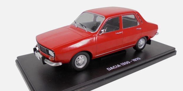 Atlas 1:24 Dacia 1300 1970 rood