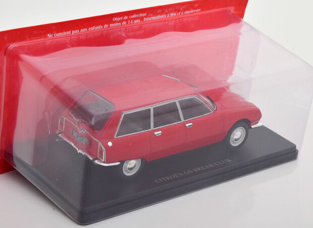 Atlas 1:24 Citroen GS rood