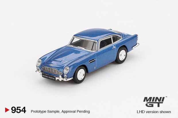 Mini GT 1:64 Aston Martin DB5 Sierra Blue LHD