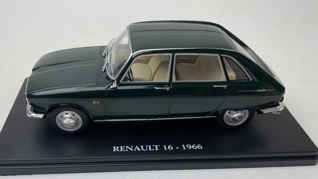 Atlas 1:24 Renault 16 1966 donkergroen