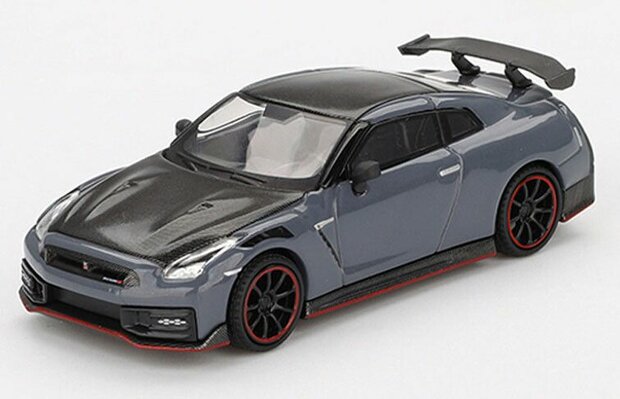 Mini GT 1:64 Nissan GT-R (R35) Nismo 2024, stealth grey
