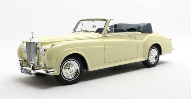 Cult Models 1:18 Rolls Royce Silver Cloud DHC Ivory 60-62
