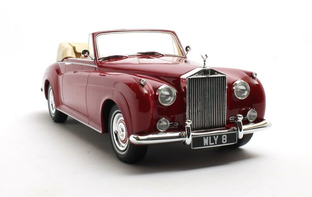 Cult Models 1:18 Rolls Royce Silver Cloud DHC Shell red 60-62