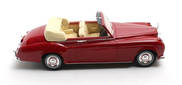 Cult Models 1:18 Rolls Royce Silver Cloud DHC Shell red 60-62