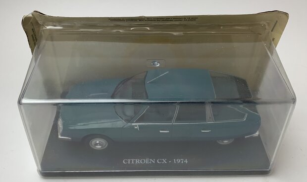 Atlas 1:24 Citroen CX  blauw 1974