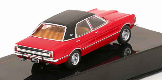 IXO 1:43 Ford Taunus GXL 1973 rood