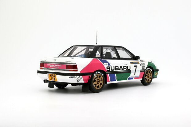 Otto Mobile 1:18 Subaru Legacy RS, no 7 C. McRae Gr.A Sweden Rallye 1992