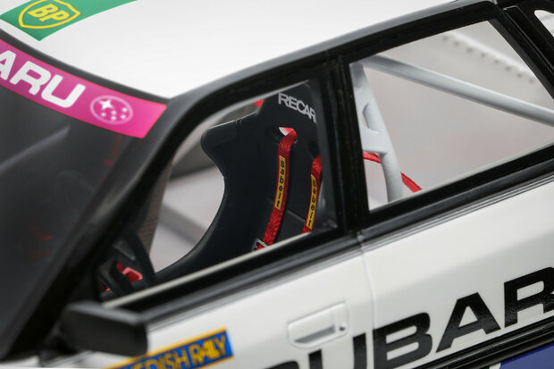 Otto Mobile 1:18 Subaru Legacy RS, no 7 C. McRae Gr.A Sweden Rallye 1992