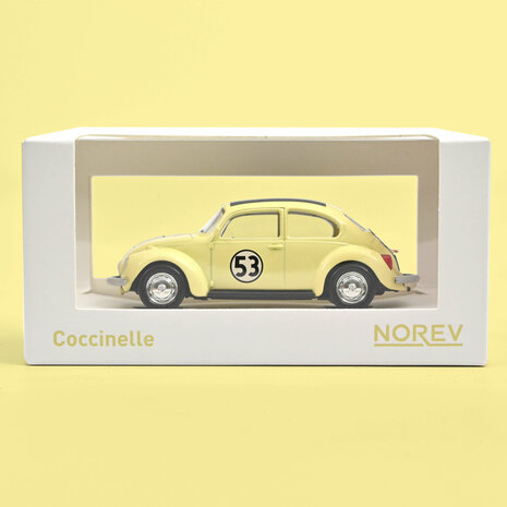Norev 1:43 Volkswagen Beetle 1973 no 53 - Jet car. Levering 12-2025