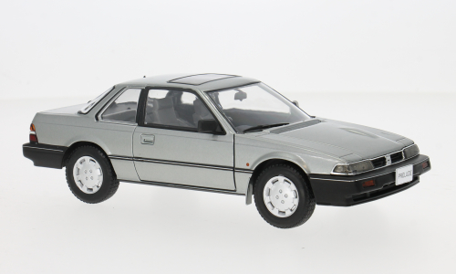 Whitebox 1:24 Honda Prelude 1985 grijs met 2 openingen 