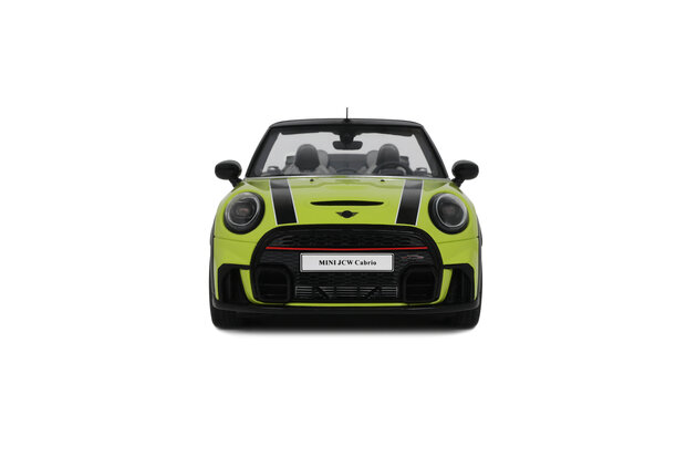Otto Mobile 1:18 Mini JCW Cabrio Zesty Yellow C5H 2021. Levering 05-2026