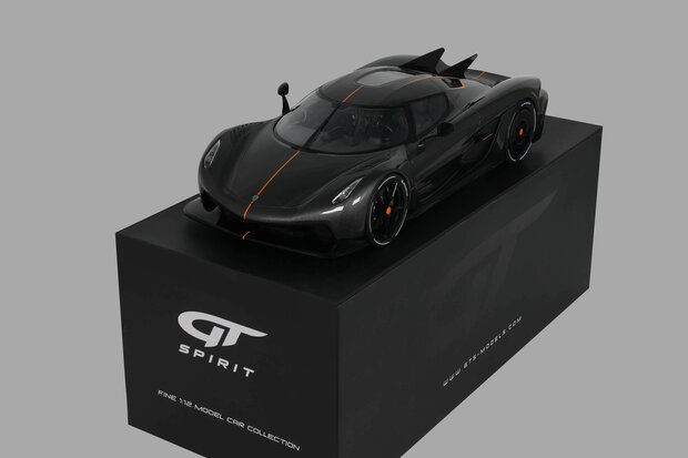 GT Spirit 1:12 Koenigsegg Jesko Absolut 0-400-0 KM/H Record grey 2024. Levering 06-2026