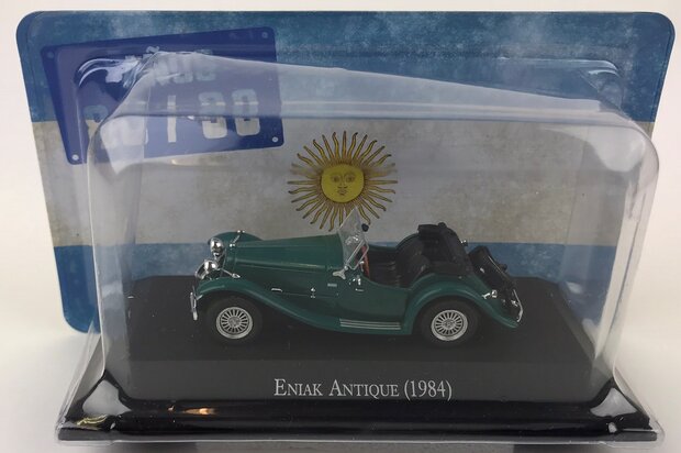 Atlas 1:43 Eniak Antique groen 1984 in blisterverpakking