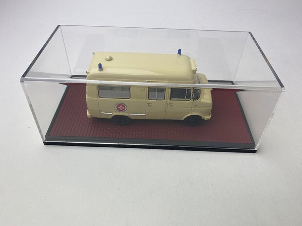 Matrix 1:43 Opel Blitz Voll Johanitter Aalen 65-75 beige, limited 100 pcs
