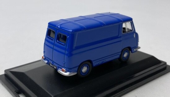 Oxford 1:76 Austin Morris J4 blauw 