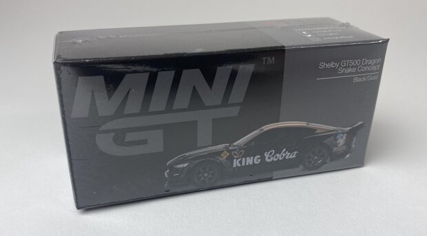 Mini GT 1:64 Shelby GT500 Dragon Snake Concept Black/Gold LHD