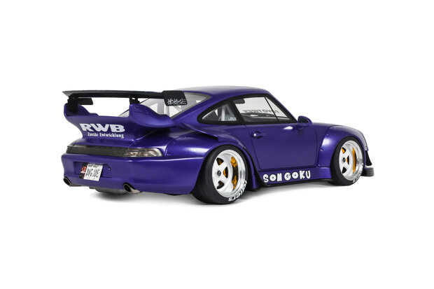 GT Spirit 1:18 Porsche RWB SON GOKU purple 2024. Levering 08-2026