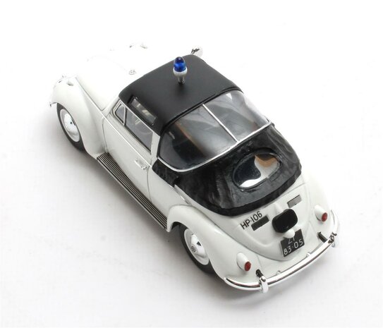 Matrix 1:43 Volkswagen Kever Beetle kuip coach politie Den Haag gesloten 1958