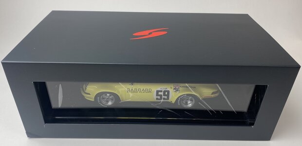 Spark 1:18 Porsche 911 Carrera RSR no59 - Peter Gregg, Hurley Haywood, Dave Helmick - winner 12h Sebring 1973