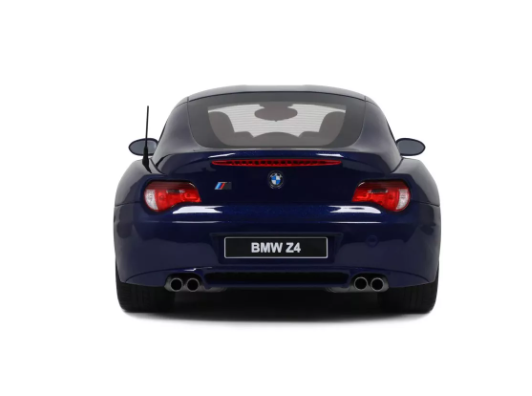 Otto Mobile 1:18 BMW Z4 M Coupe Interlagos blue metallic 2006. Levering 04-2026