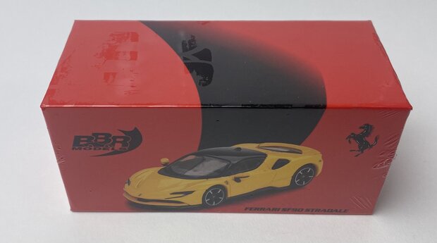 BBR 1:64 Ferrari SF90 Giallo Modena