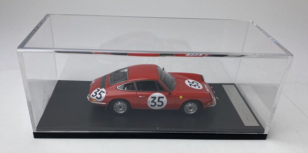 Matrix 1:43 Porsche 911 2.0 , no 35 Le Mans rood 1966