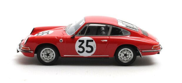 Matrix 1:43 Porsche 911 2.0 , no 35 Le Mans rood 1966
