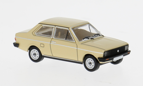 Premium Classiixxs 1:87 Volkswagen Derby I 1979 beige in windowbox