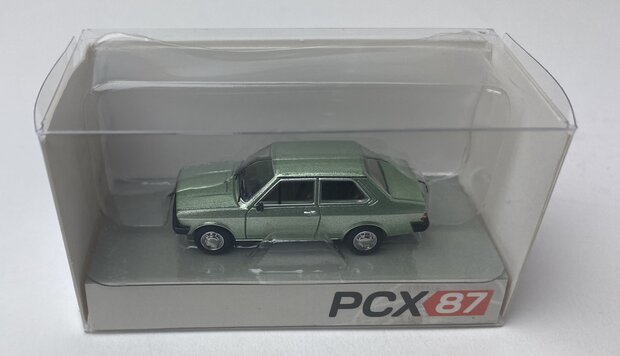 Premium Classiixxs 1:87 Volkswagen Derby I 1979 lichtgroen in windowbox
